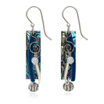 Silver Forest Genuine Shell Dangle Earrings