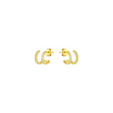 Gold Delaney Huggies