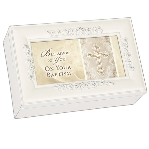 Blessings to You Baptism Music Box