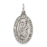 Sterling Silver St. Christopher Medal