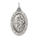 Sterling Silver St. Christopher Medal