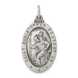 Sterling Silver St. Christopher Medal