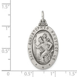 Sterling Silver St. Christopher Medal