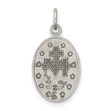 Sterling Silver Miraculous Medal Necklace