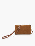 Riley Sherpa Wristlet/Crossbody Bag