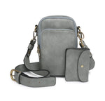 Parker Crossbody Bag- Grey