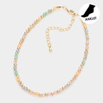Fashion Multi Color Beaded Anklet