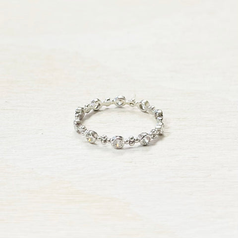 Sterling Silver CZ Ring