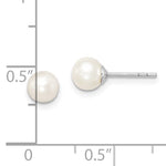 Sterling Silver Freshwater Cultured Pearl Studs