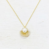 Fashion Pearl in Shell Necklace
