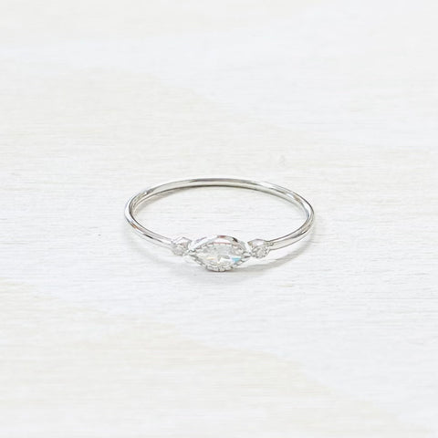 Sterling Silver CZ Ring