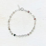 Sterling Silver Discs Bracelet