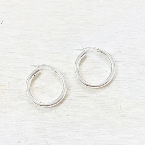 Sterling Silver Hoops