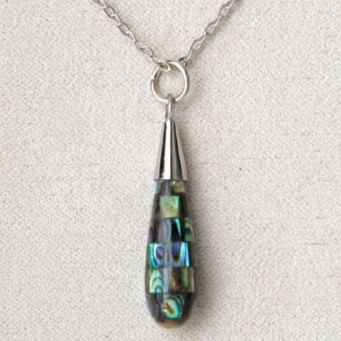 Wild Pearle Abalone Simplicity Necklace
