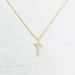 Children’s Gold Tone Cross Necklace