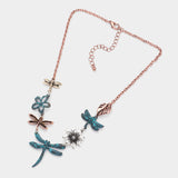 Fashion Dragonfly Necklace Set