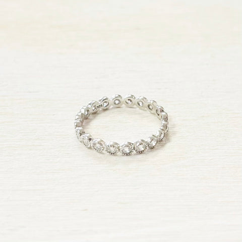 Sterling Silver CZ Ring