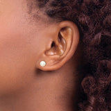 Sterling Silver Freshwater Cultured Pearl Studs