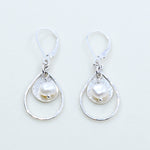 Sterling Silver Freshwater Pearl Earrings