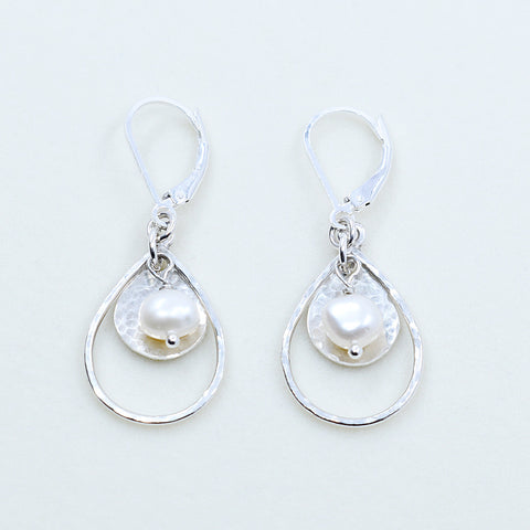 Sterling Silver Freshwater Pearl Earrings