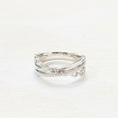 Sterling Silver CZ Ring