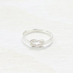 Sterling Silver Knot Ring