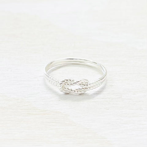 Sterling Silver Knot Ring