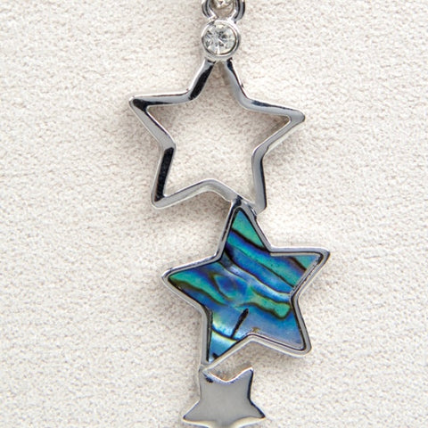 Wild Pearle Abalone Stars Necklace