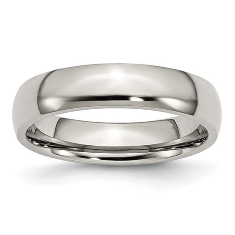 Stainless Steel Men’s Band Ring