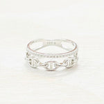 Sterling Silver CZ Ring