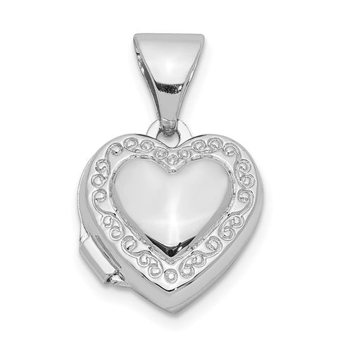 Sterling Silver Children’s Heart Locket