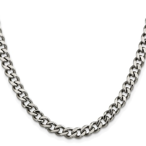 Stainless Steel 22” Curb Chain