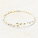 Fashion Pearl Flexible Bangle