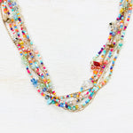 Fashion Multi Layered Beaded Necklace