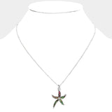 Fashion Abalone Starfish Necklace