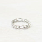 Sterling Silver Chain Link Ring