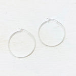 Sterling Silver Hoops