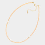 Fashion Beaded Pearl Necklace
