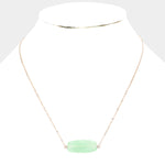 Fashion Green Stone Necklace