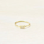 Sterling Silver Gold Plated Ring