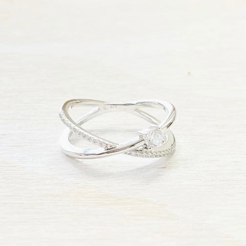 Sterling Silver CZ Ring