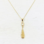 Sterling Silver Gold Plated Necklace