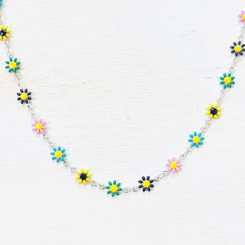 Fashion Flower Necklace