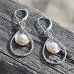 Sterling Silver Freshwater Pearl Earrings