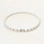 Fashion Pearl Flexible Bangle