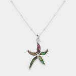 Fashion Abalone Starfish Necklace