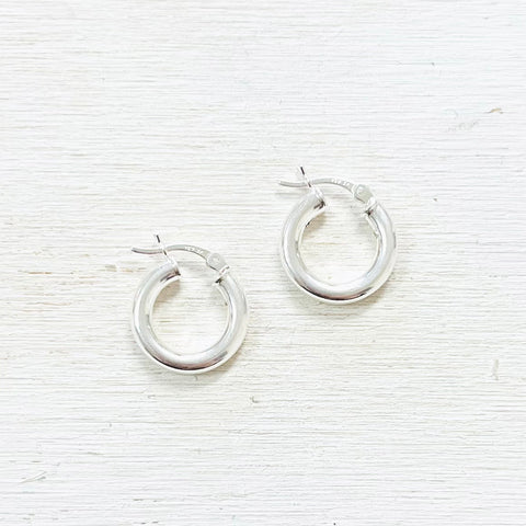 Sterling Silver Hoops