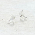 Sterling Silver Dolphin Studs