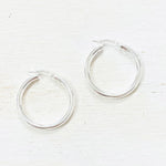 Sterling Silver Hoops