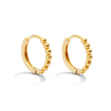 Gold Plated Ball Huggies